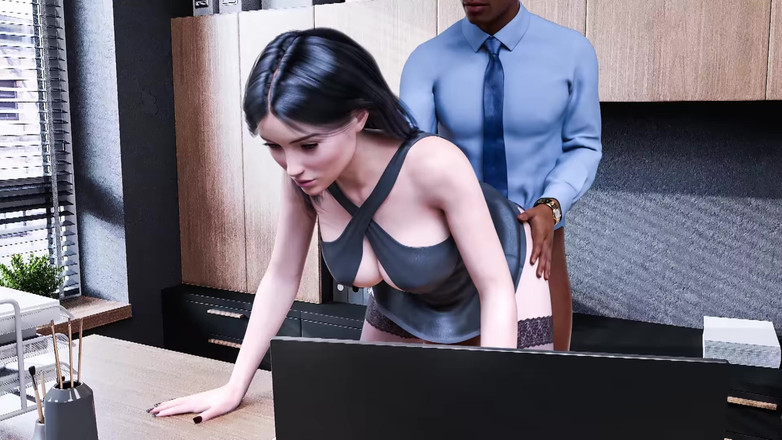 PornGameHunter: ゲームからすべてのセックスシーン - ファッションビジネス、エピソード4、パート1