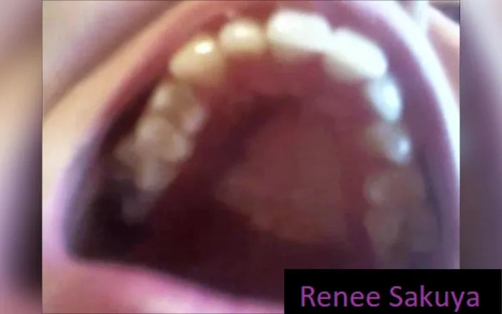 Renee Sakuya: Mouth Teeth Fetish