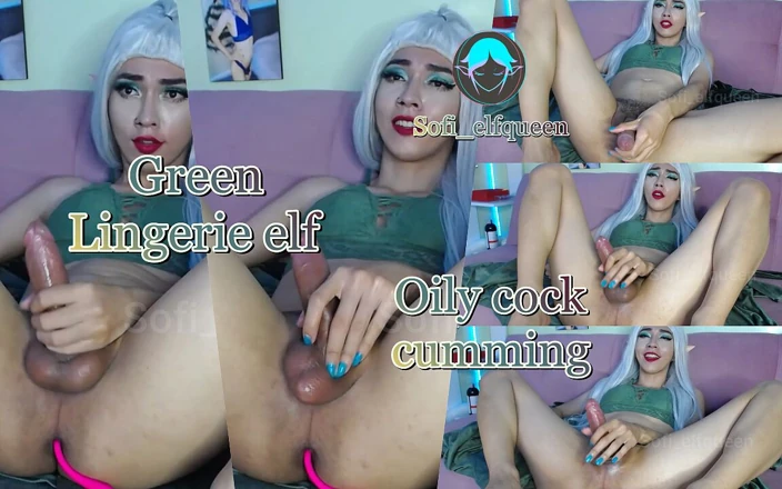 Bent Down Desert Dancer Big Ass Lady Boy Cosplayer Model Hot Sissy