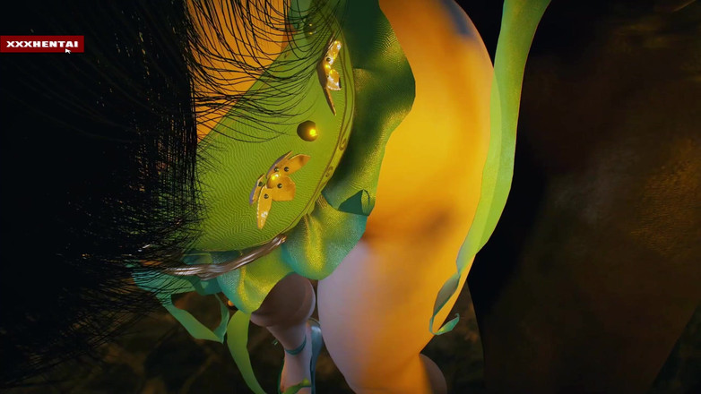 X Hentai: Skönheten gudinna modellen från Cyberspace - 3D -animering
