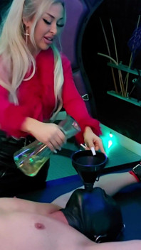 Sheela Sinner the Racked Toilet Slave