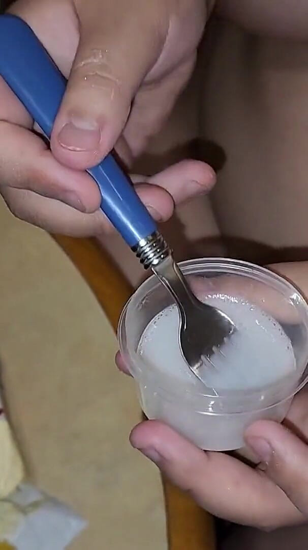 I Love to Accumulate Many Cumshots From My Man, to Cook It and Eat It (Sado Hentai)