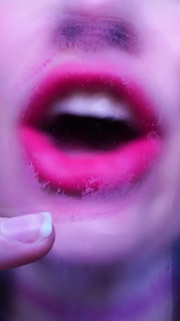 CEI Pink Lipstick Kiss and Spit Fetish Custom