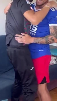 He Came to Watch a Soccer Game and I Scored a Goal with My Cock
