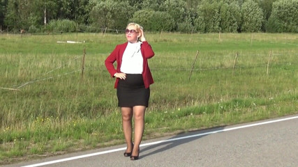 Nylon-Heels: İş tarzı - seksi bayan (tam sürüm)