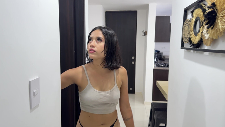 BritannySexxx: Stepbrother Sneaks Into His Stepsister's Room to Give Her a...