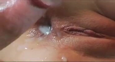 Tight little babes: Petite brunette girlfriend in bikini with perfect pussy lips gets...