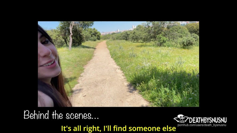 Pamsnusnu: 与丰满的宝贝在马德里乡间别墅乘坐缆车以口交结束