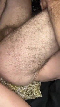 Fuck Tight Hairy Stepdaddy's Asshole