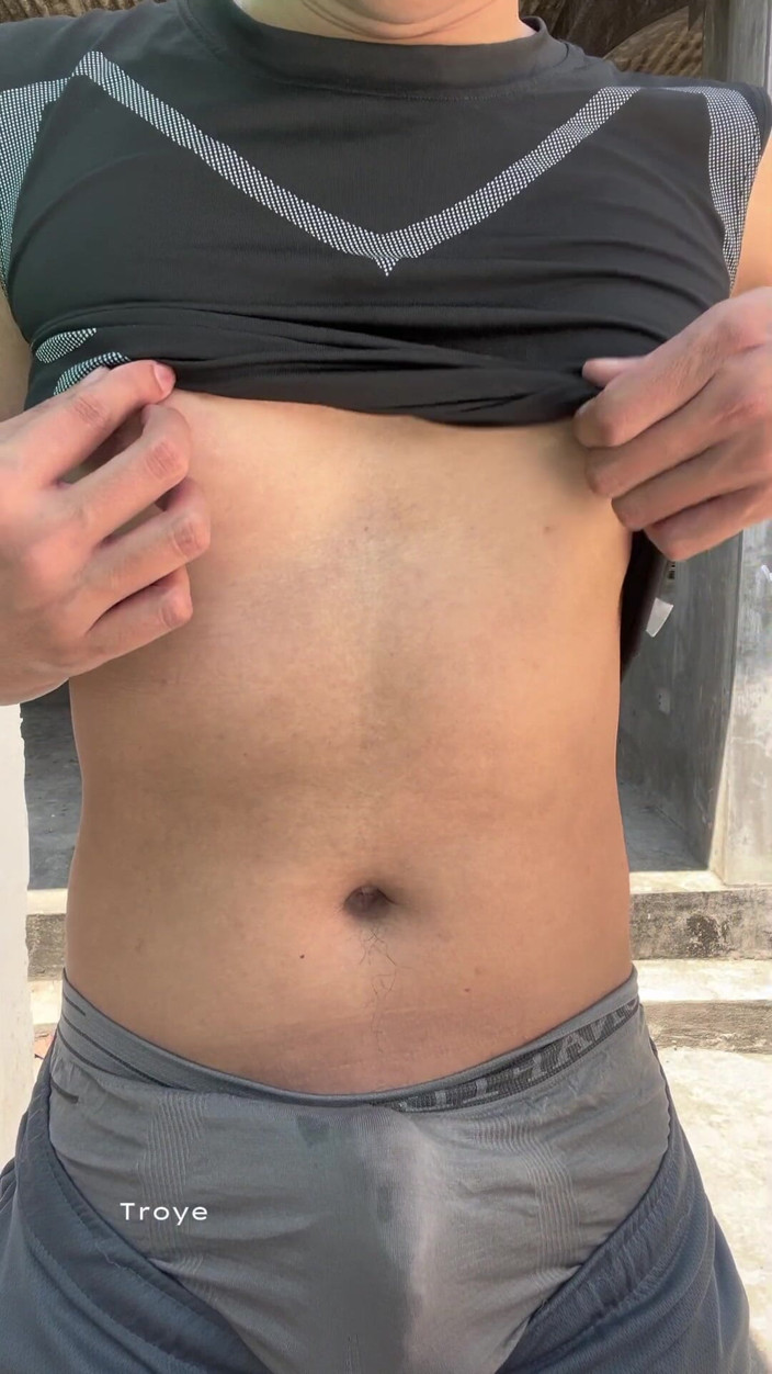Troye_AsianPinoy: Tight Gym Outfit Makes Me Cum a Lot