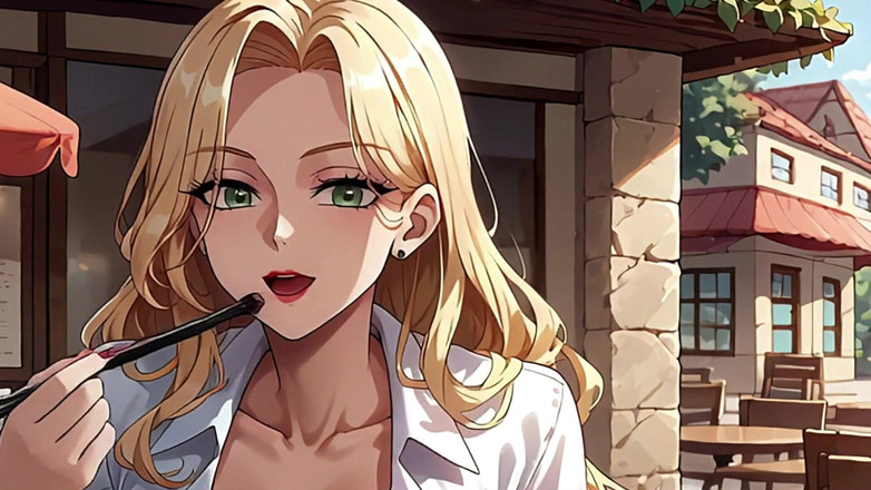 Goddess Topless: Week-end lesbien dans un spa asiatique (anime en POV)