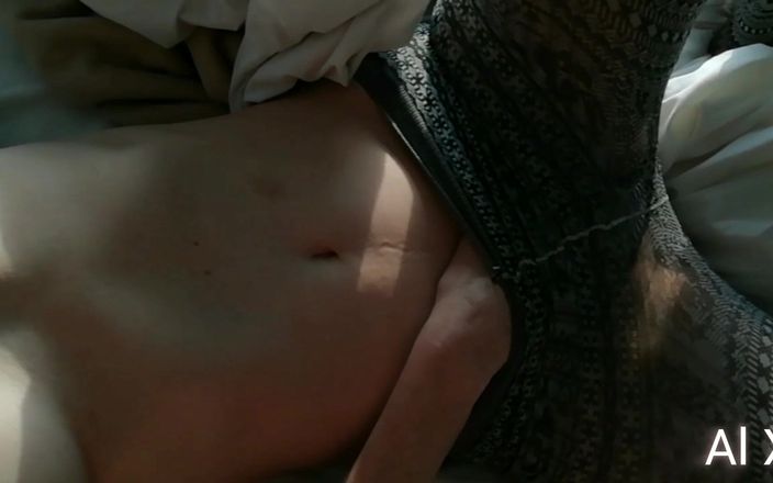 Al-X: Calda miLF bionda perfetta stretta figa rosa si allalunga e...