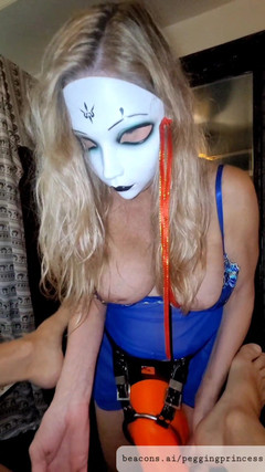Peggingprincess: Her Extra Long Hard Cock
