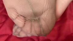 Mrs परिपक्व पैर बड़े स्तन और तलवे