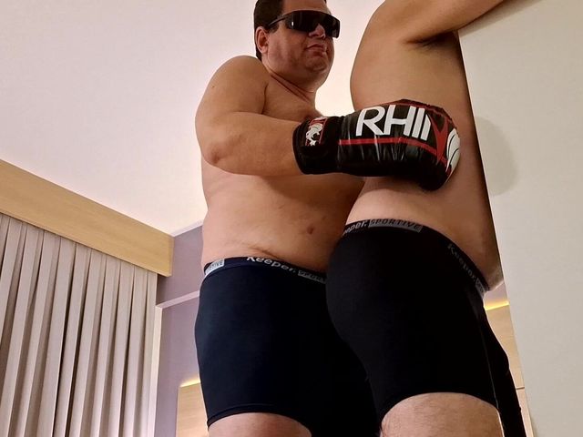 Cop Hitterboxer Giving Me Gutpunching (Combat and fetish)