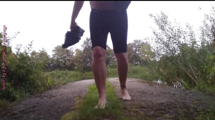 Carmen_Nylonjunge: Speedo plavecké kufry venku 1