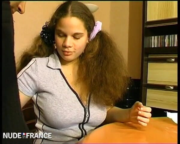 La France a Poil: Pamela Gets Fucked by Her Teacher and a Classmate!