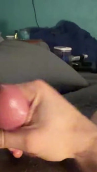 Jerking That Hairy Cock