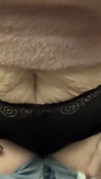 Get That Cock Ready to Stroke as I Rub My Sweet Pussy in My Very Sexy Black Satin Panties.