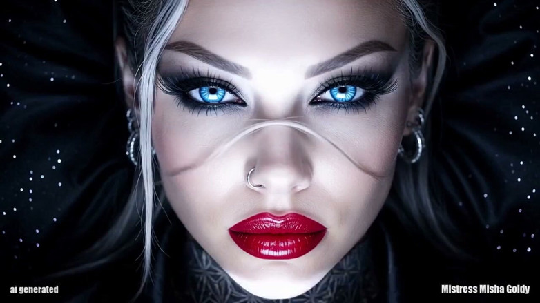 Goddess Misha Goldy: Pociągnięcie ekranu przez skórę dla blasku, zamrożenie ciała