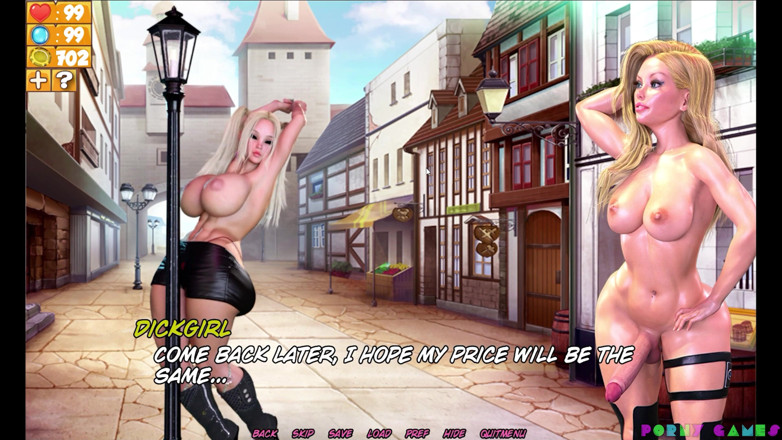 Porny Games: ทาสในดันเจี้ยน v0.57 - สาวเงี่ยนโดนเย็ดรูตูด (2/3)