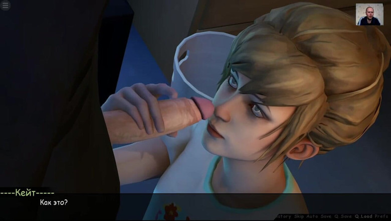 3DXXXTEEN2 Cartoon: Girl cums from orgasm when guy masturbates her pussy and...