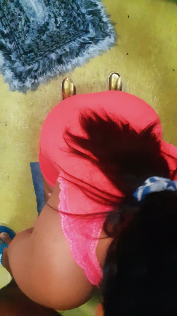 Tiyana: Big Ass Hotwife Hard Fuck and Blow Job on Knees