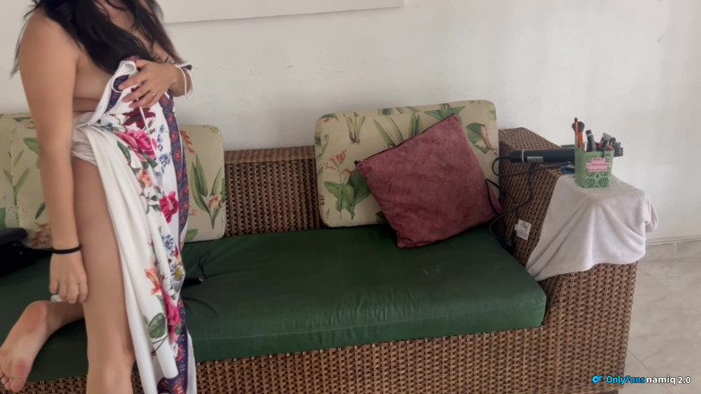 NamiQseiiin: Sesso intenso, spruzzi e una scarica di sperma facciale con...