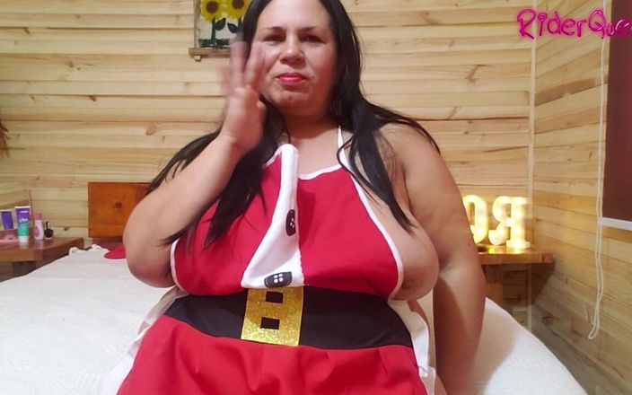 Riderqueen BBW Step Mom Latina Ebony: Сексуальна латина мачуха грає з ділдо