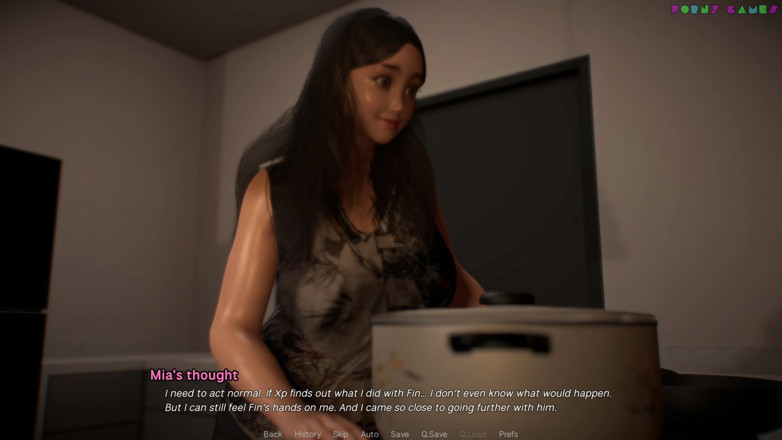 Porny Games: Friendly Housewife by White Foam - Couple Confessing They Cheated and...
