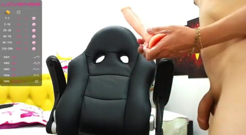 Diego_latinboy: Dildo Playing Inside My Ass, Asshole Spread Wide, Closeup, Creampie