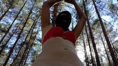 SexyAnka: 在森林里与继子发生性关系