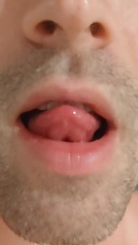 POV Verbal Stepdaddy in the Bathroom - Blowjob, Fucking and Cum in Mouth