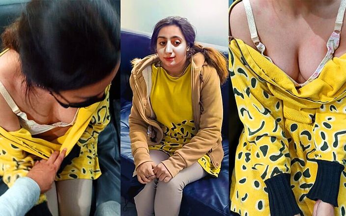 Pathani 420: Пакистанская хетокер Alizey развлекается с бойфрендом и наслаждается показом ее круглые сиськи