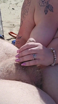 Jimbob & Jade Beach Masturbation