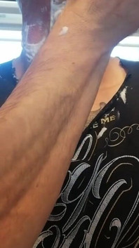 Man Shaving