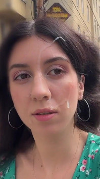 If You Lose the Game - You'll Have to Walk on Public with Cum on Your Face! - Cumwalk