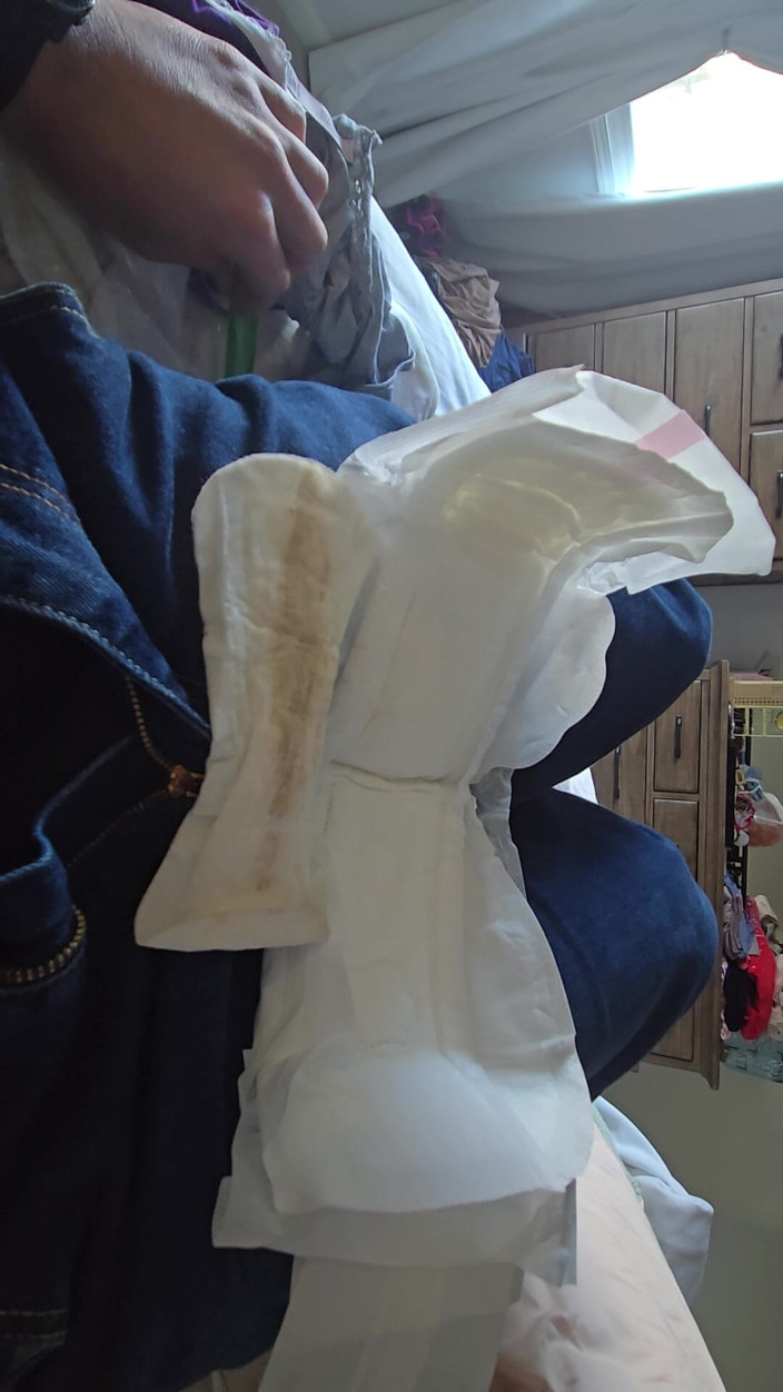 Takepad: Smelly Pantyliner and Soft Asian Overnight Maxi-pad Wank