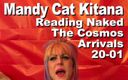 Cosmos naked readers: Mandy Cat Kitana leyendo desnuda las llegadas del cosmos 20-01
