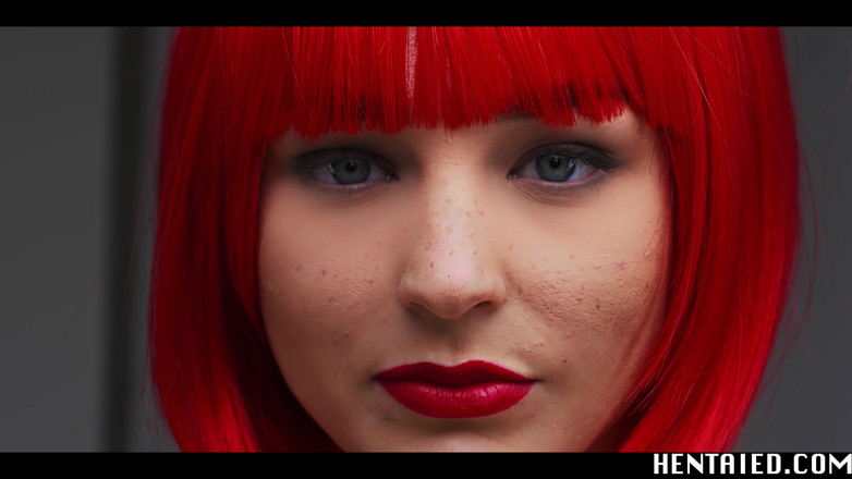 Hentaied: Hentai kehidupan sebenar: si rambut merah Alya Stark melancap dengan...