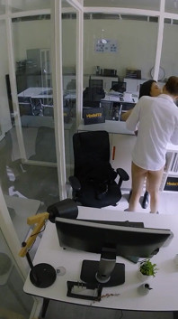 Model TV - ufficio arrapate