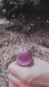 Very Risky Fucking in the Forest with Cute Sea Views