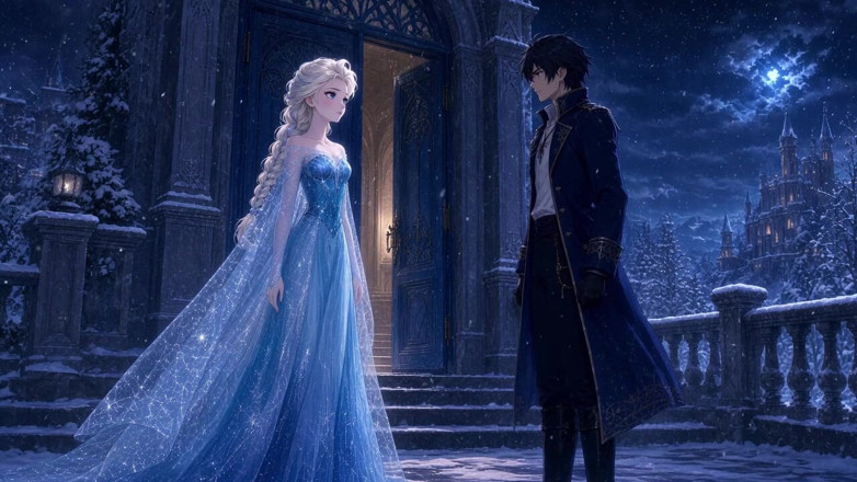 Sdanimacionescol: Elsa трахает безжалостный принц-аутсайдер - история на испанском - Ai порно