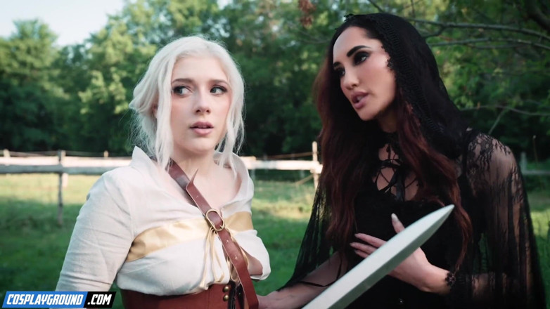 Cosplayground: Chloe Amour y Gia Ohmy se follan hasta que se...