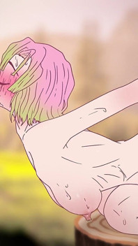 Mitsuri seduce cu pizda ei uriașă! Porno Demon Slayer Hentai Desene animate 2D Anime