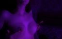 Violet Purple Fox: 邻居的弹跳巨乳。我挤压乳头到呻吟