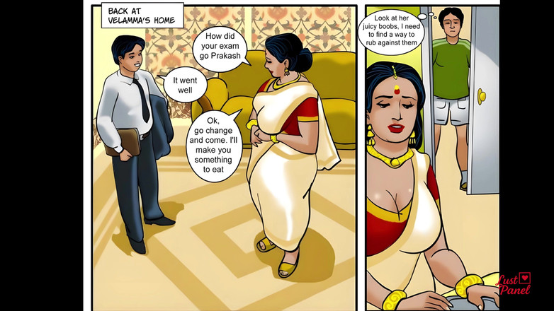 LustPanel: Velamma 第 1 集的开始 - velamma 的第一次品尝禁欲
