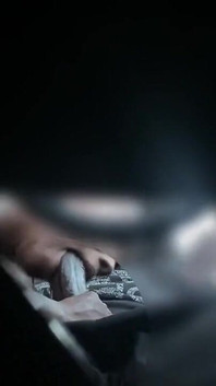 Stiekeme weergave demonhoofd