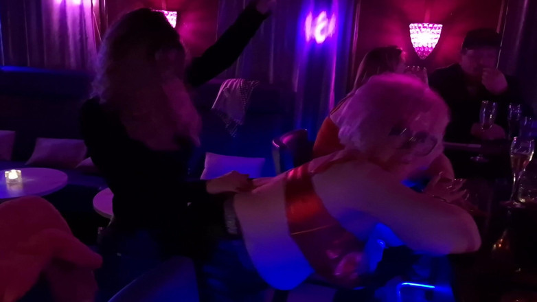 PureVicky66: Public Bar Fingering Frenzy - Mature Babe Dripping Wet