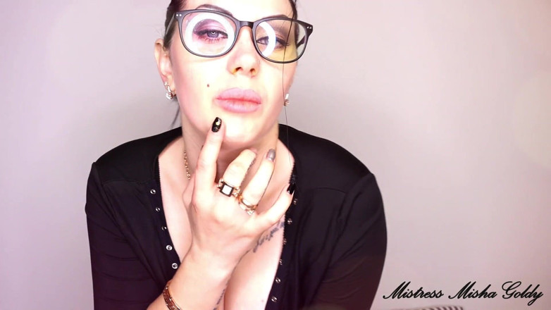 Goddess Misha Goldy: Te-ai despărțit în clasă și profesoara ta a început să te seducă într-un vis!...
